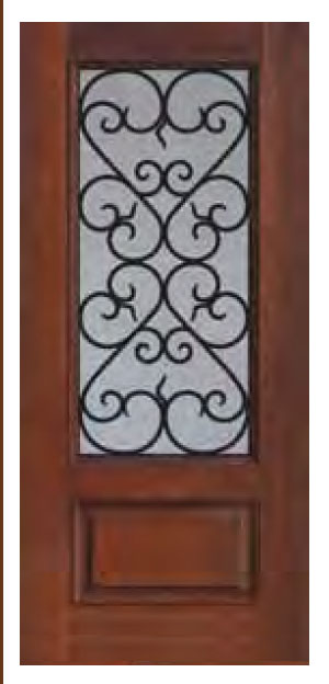 1 Panel 34 Lite Palermo Door1 - 1-Panel-34-Lite-Palermo-Door