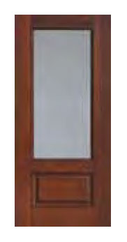 34 Lite Privacy Clear Glass Doors 68 - 34-Lite-Privacy-Clear-Glass-Doors-68