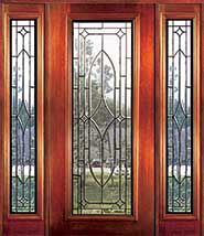 Jackson - Insulated Beveled Glass Doors