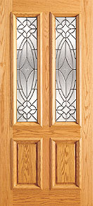 cUN 101a col - Insulated Beveled Glass Doors