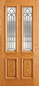 cUN 101b col - Insulated Beveled Glass Doors