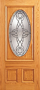 cUN 511a col - Insulated Beveled Glass Doors