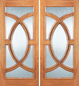 cUN 695b col - Insulated Beveled Glass Doors
