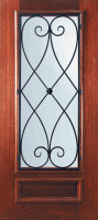 p08662wch  charlestod71eb4 89x2001 - Wood Doors with Iron Grilles