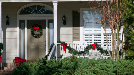 Decorated door blog 3 - 12 Ways to Deck Your Door for the Holidays